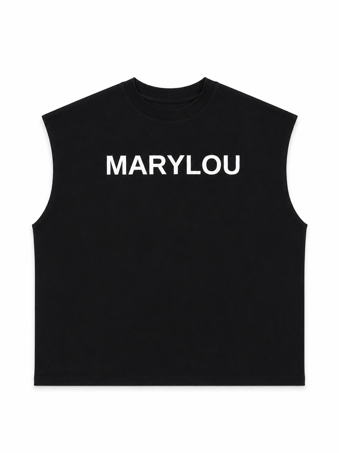 CUSTOMIZED SLEEVELESS BOXY TEE